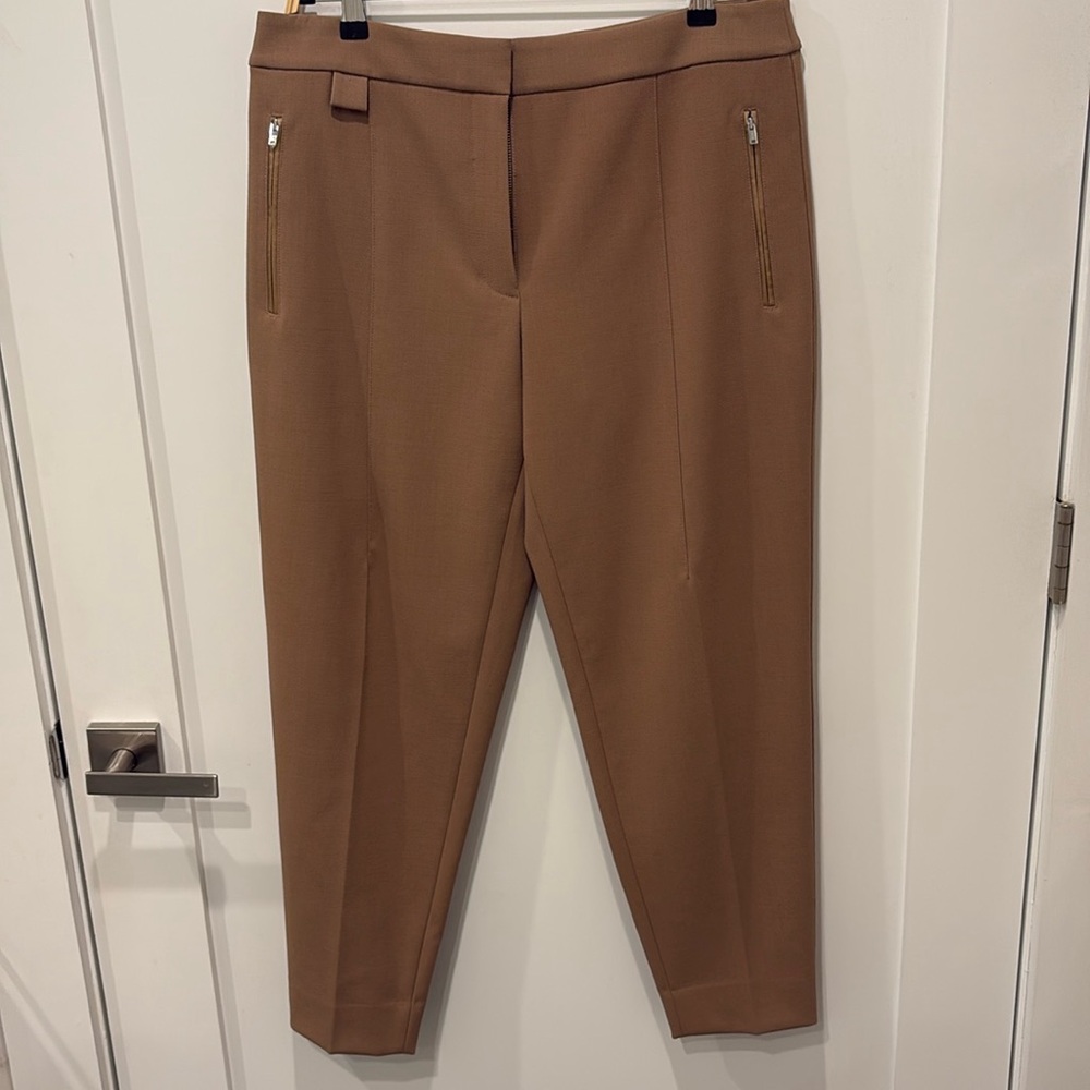 Theory Camel Wool Pants 10